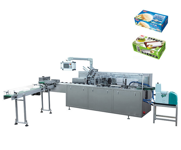 Tyz-130 Automatic Food Beverage Pharmaceutical Products Box Packing Carton Machine